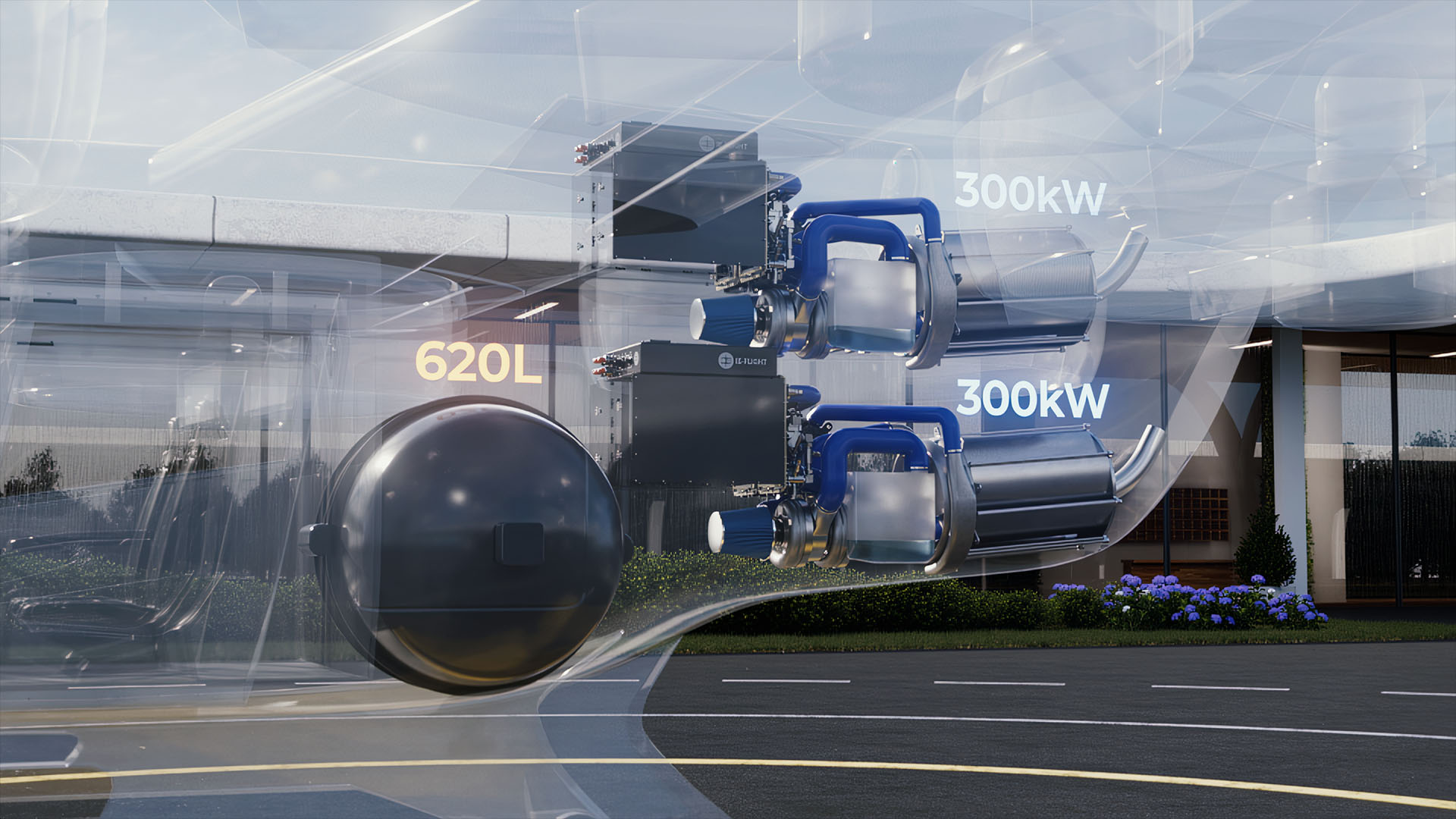 Nuclear Fusion 3D Render