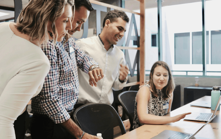 Triangle2 Consultants helping a local nonprofit with Leadership Training.