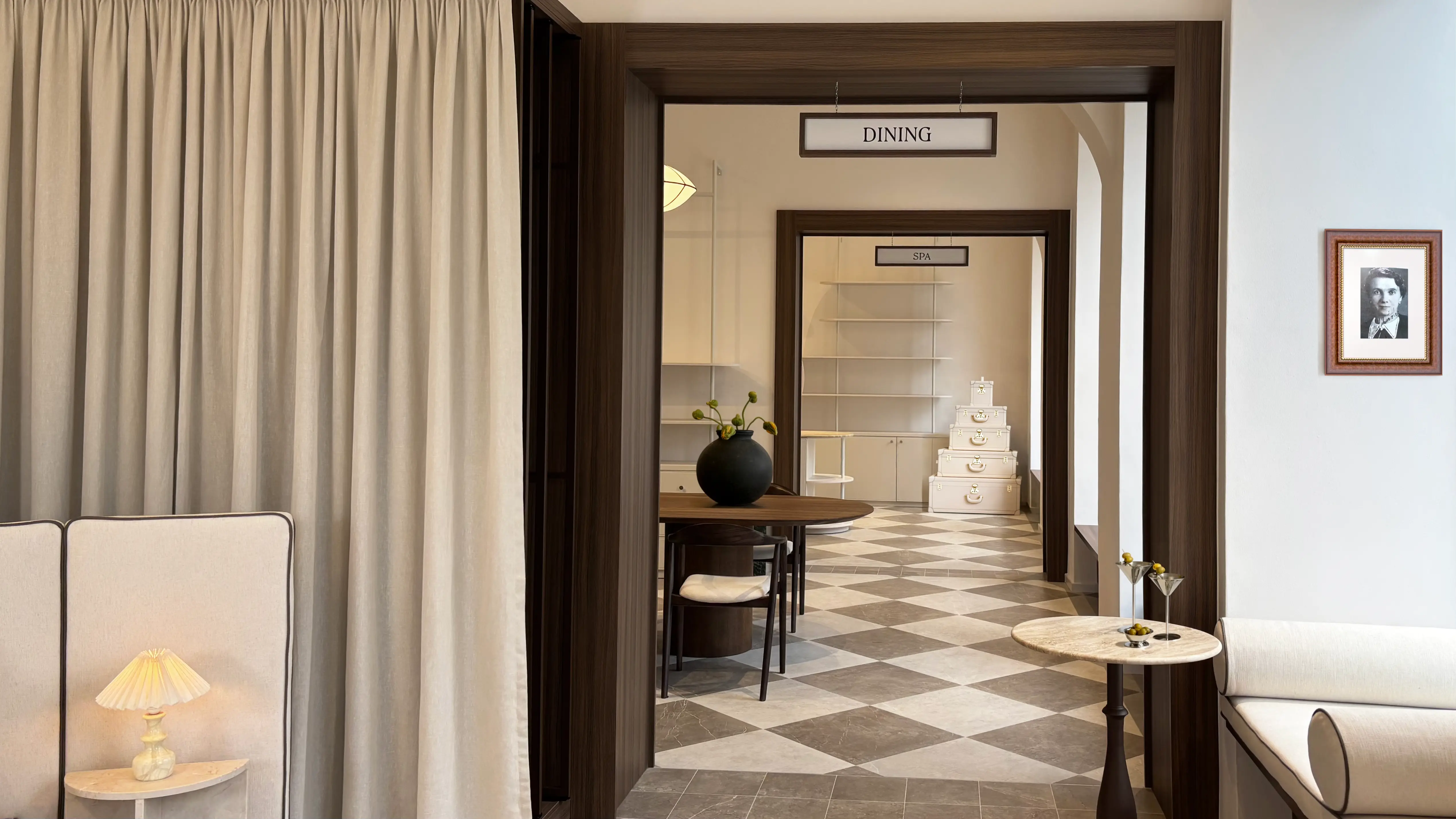 Interior Design of Marieli Bedding Brand Lifestyle Showroom