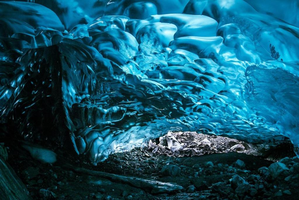 Ice cave, Svalbard