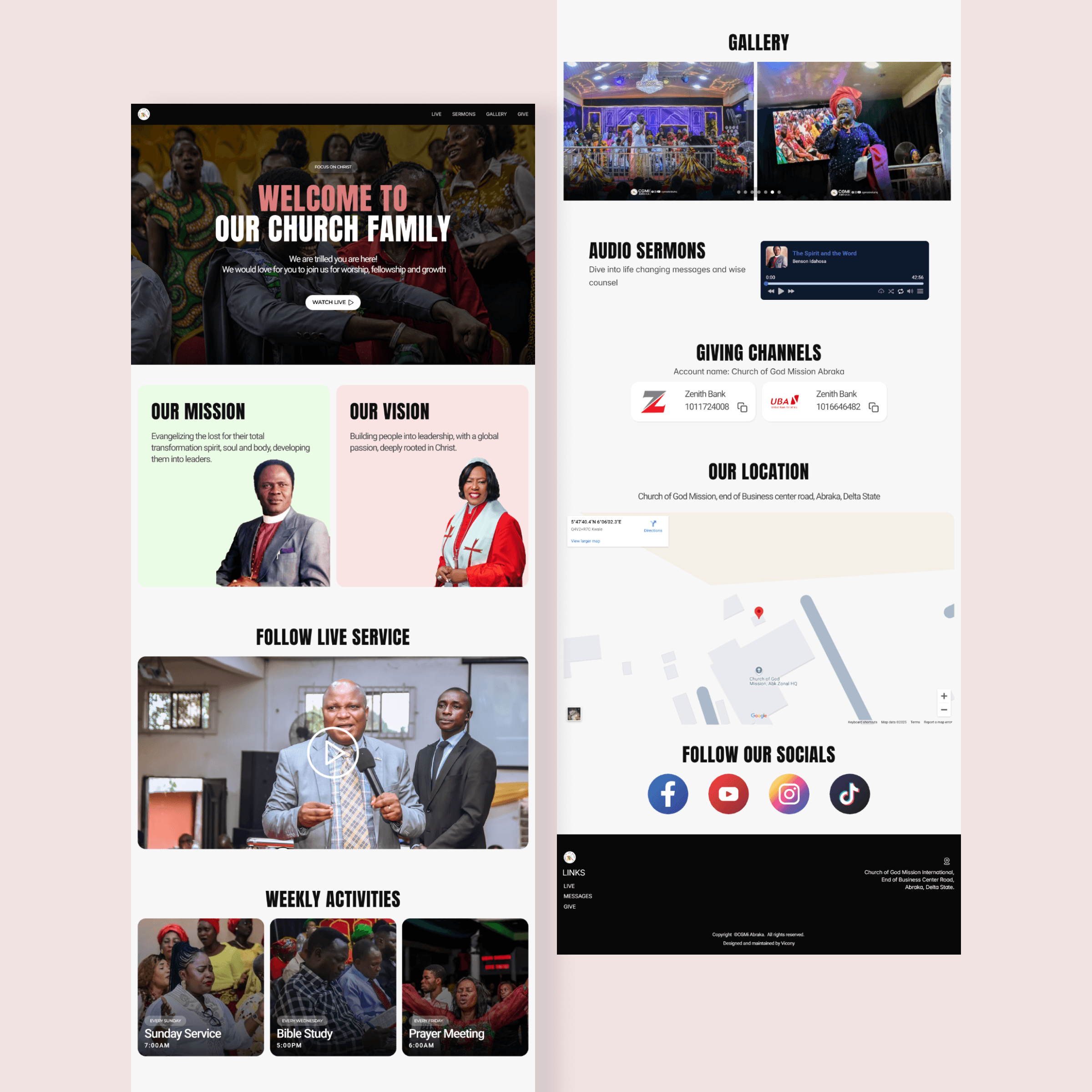 Church Website image