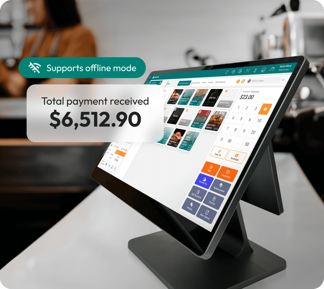 integration nomnie payment system with POS and digital ordering