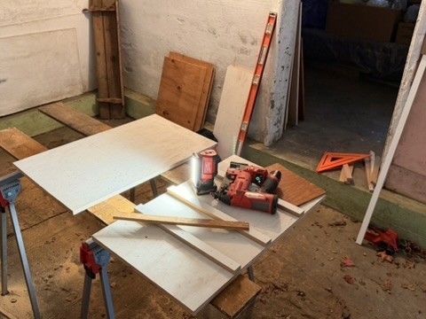 Cabinet construction and restoration for senior homeowner