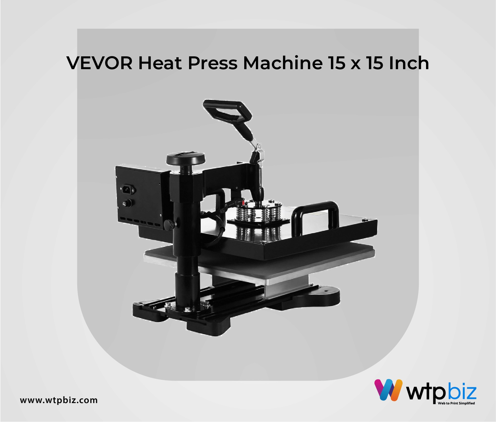 VEVOR Heat Press Machine 15 x 15 Inch