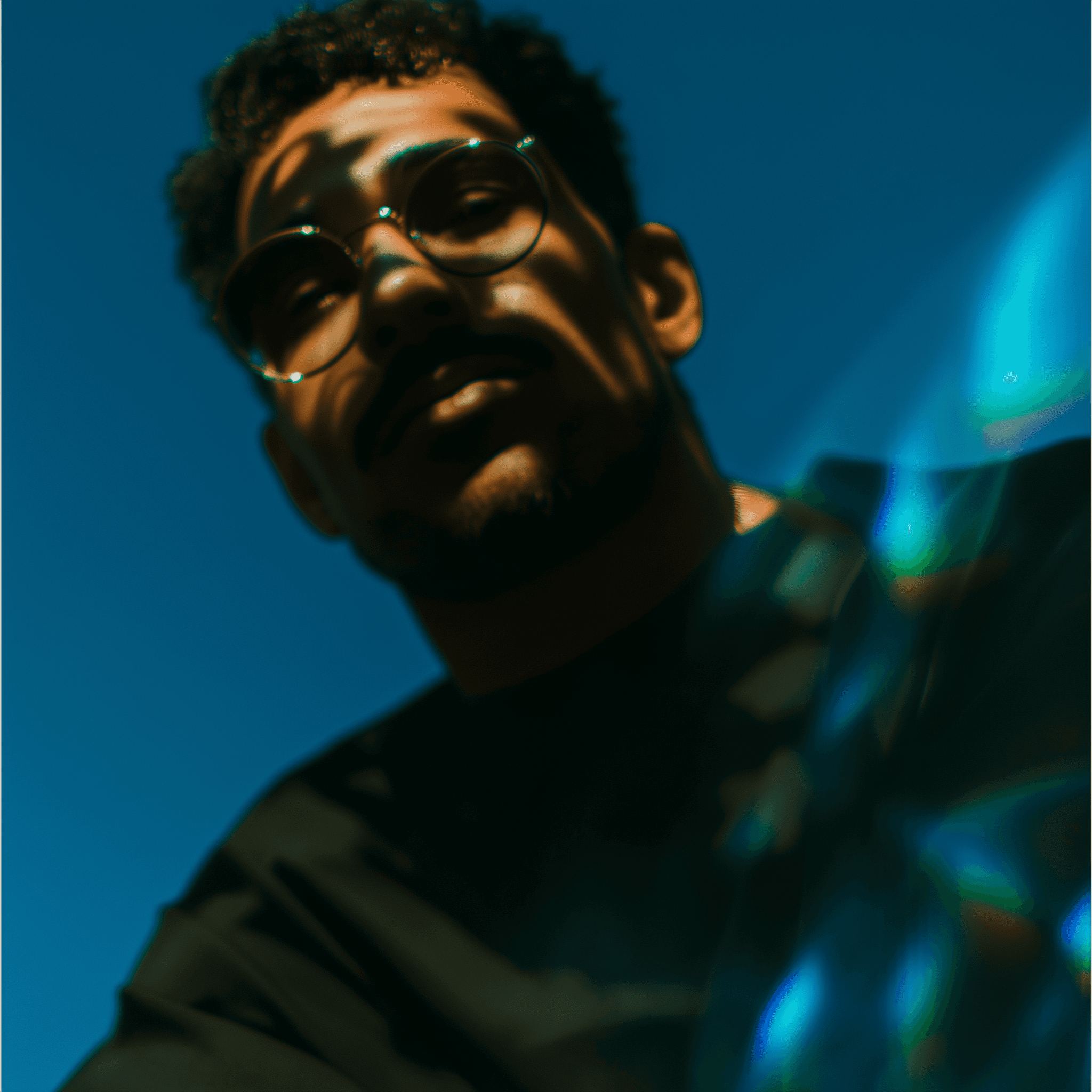 Man Wearing Sunglasses