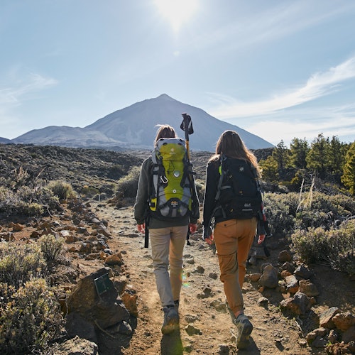 Mount Teide zirvesine yürüyüş