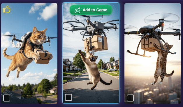 Add to game button in Beam v3.9.0
