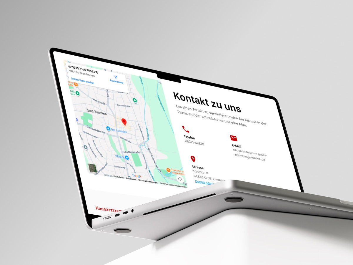 Hausarztzentrum Groß-Zimmern Kontakt zu uns.