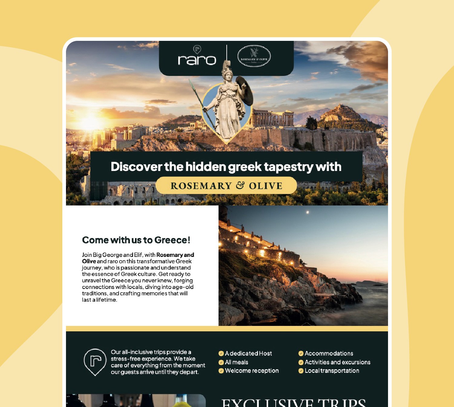 Partnership Ad Travel Raro