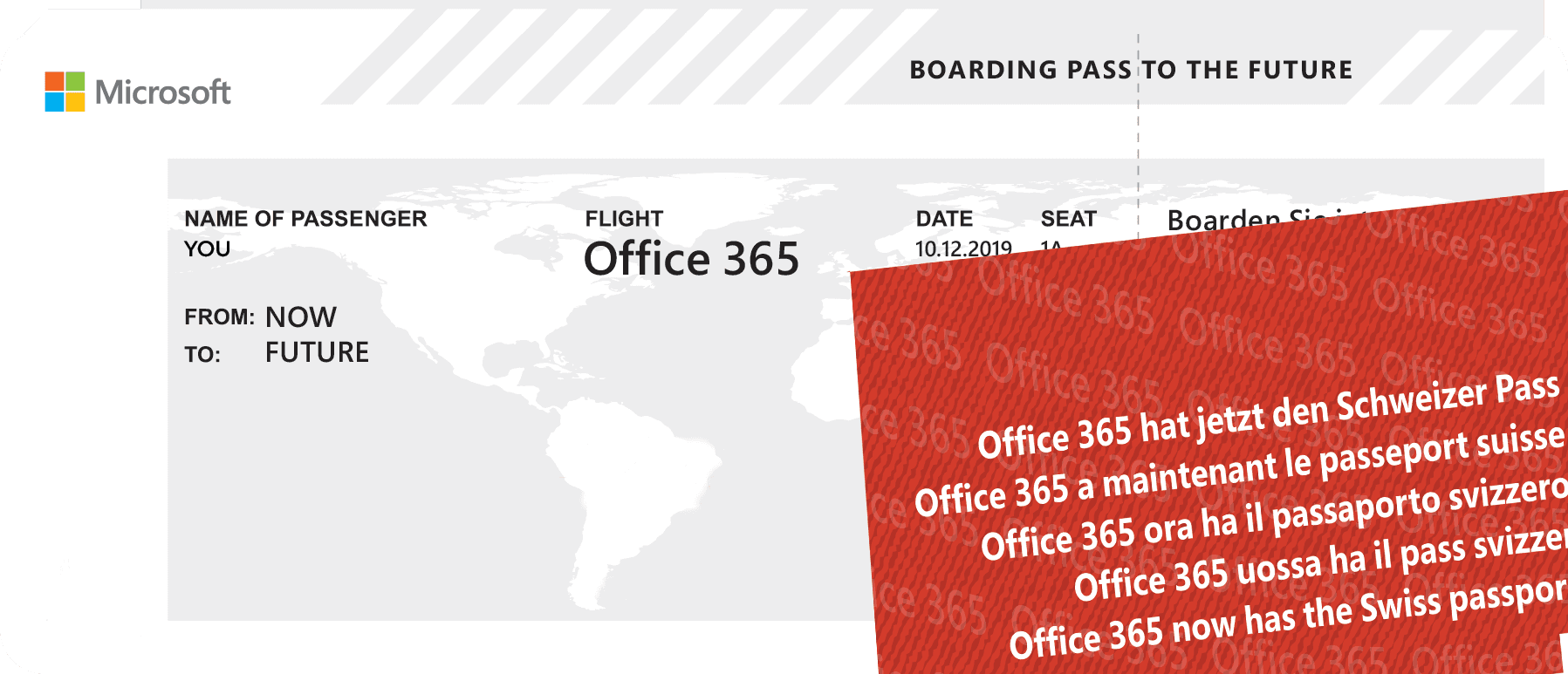 Microsoft Cloud in der Schweiz: Office 365 hat jetzt den Schweizer Pass
