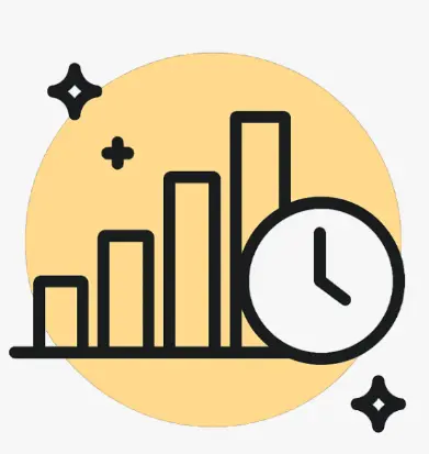 Icône analyse données marketing rapports automatisés tableaux bord performances temps réel