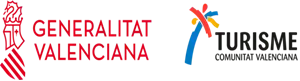 Logos Generalitat Valenciana y Turisme Comunitat Valenciana