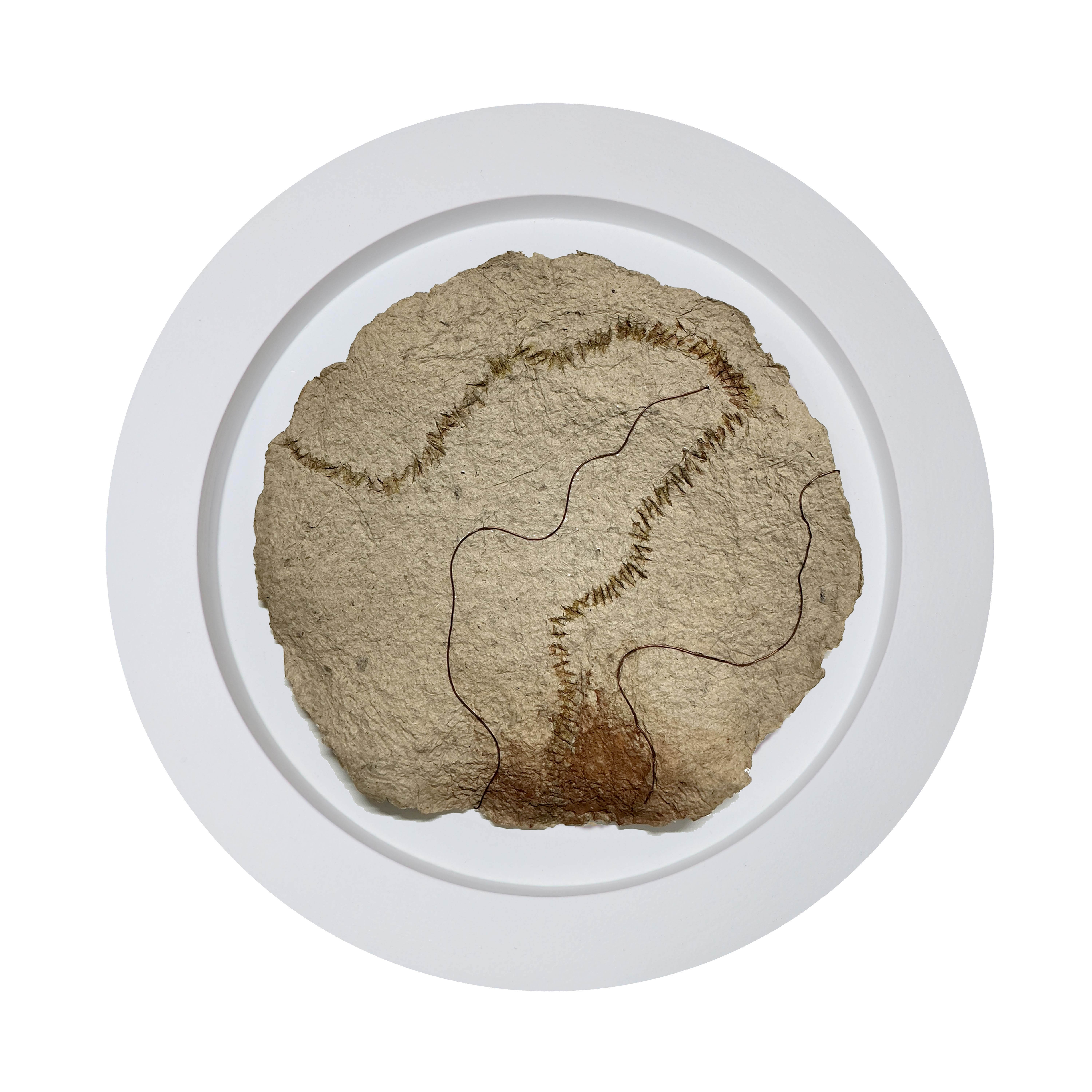 herd of sheep on road painting