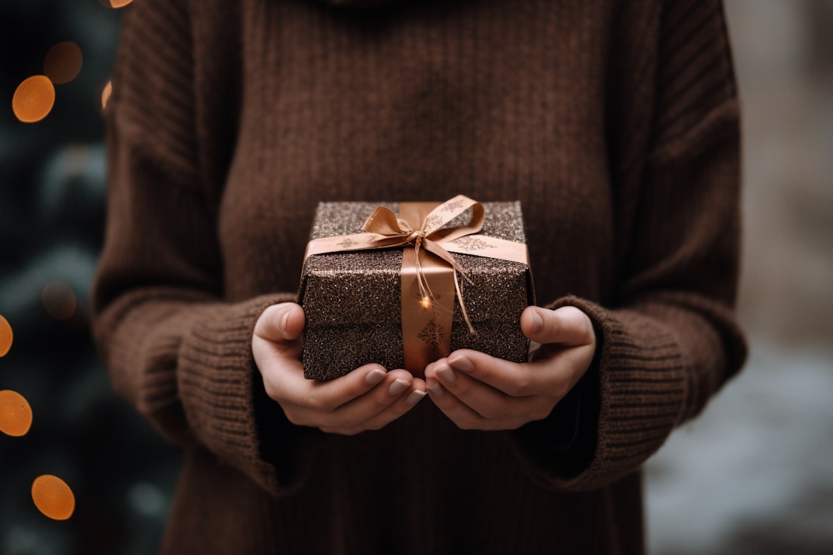 woman-holding-a-gift-box