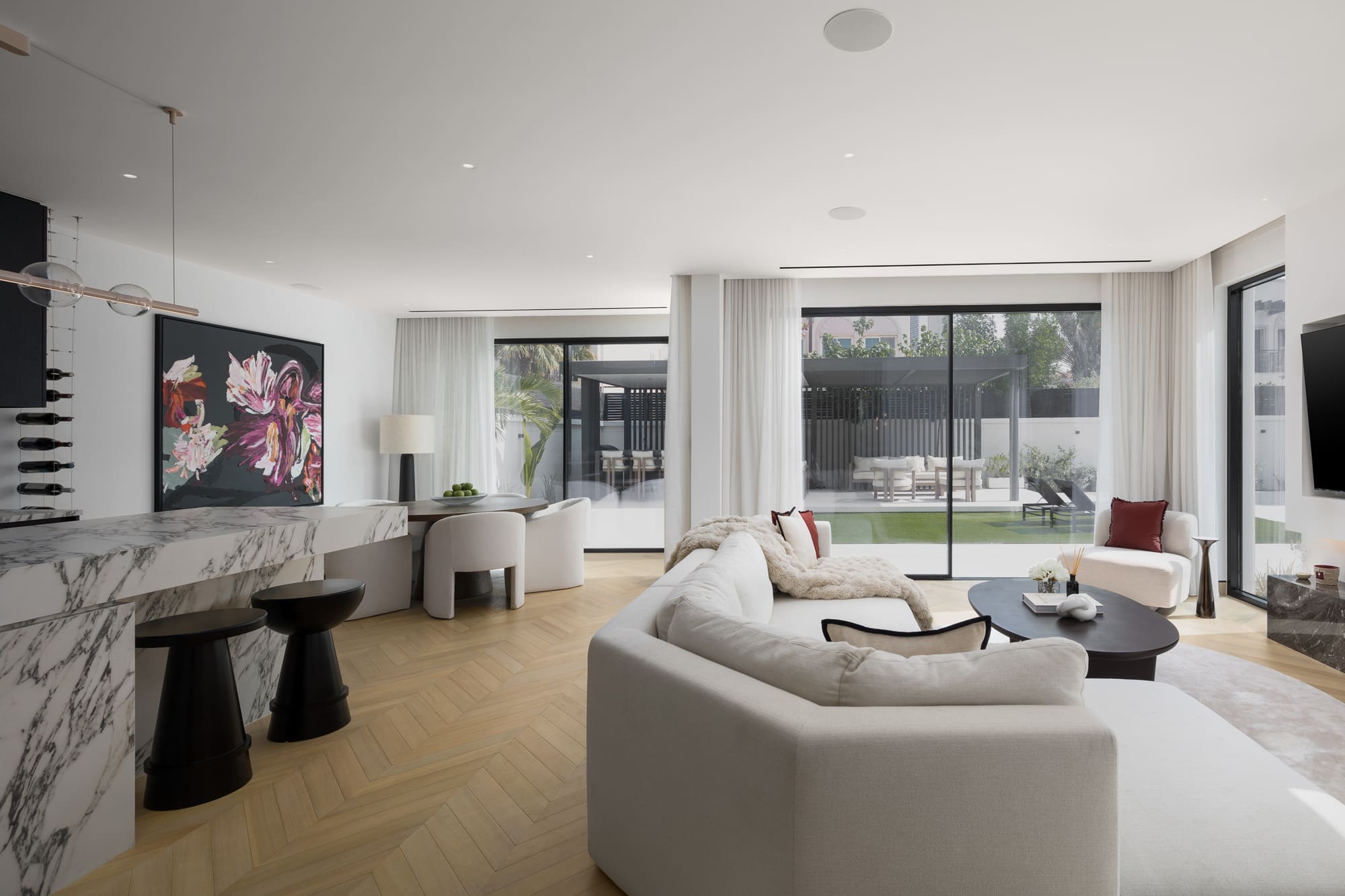 Dom Pérignon vineyards from the sky