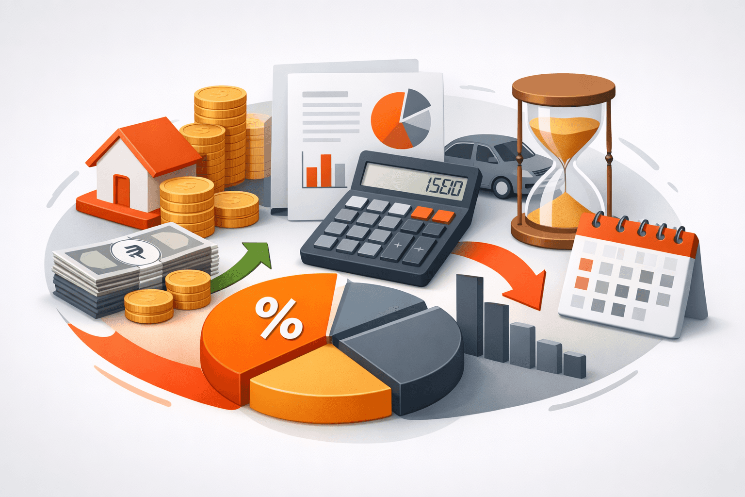 How Loans Are Calculated in India: EMI Formula Explained Simply