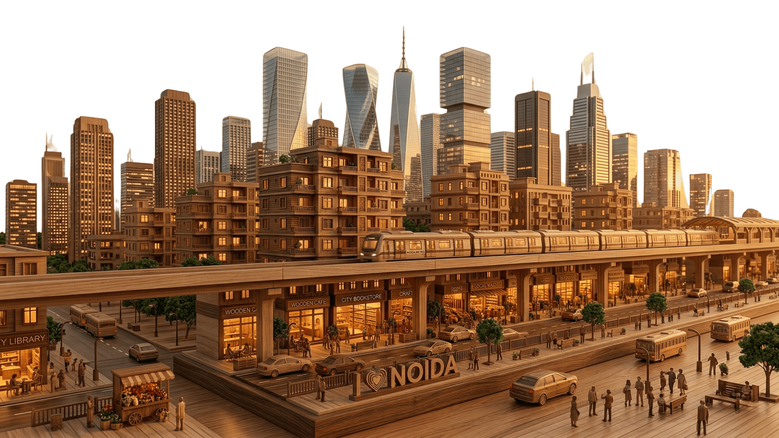 modern sculptural building with curved wooden exterior