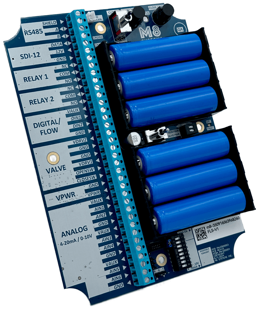 M8 Systems FLS automation controller.