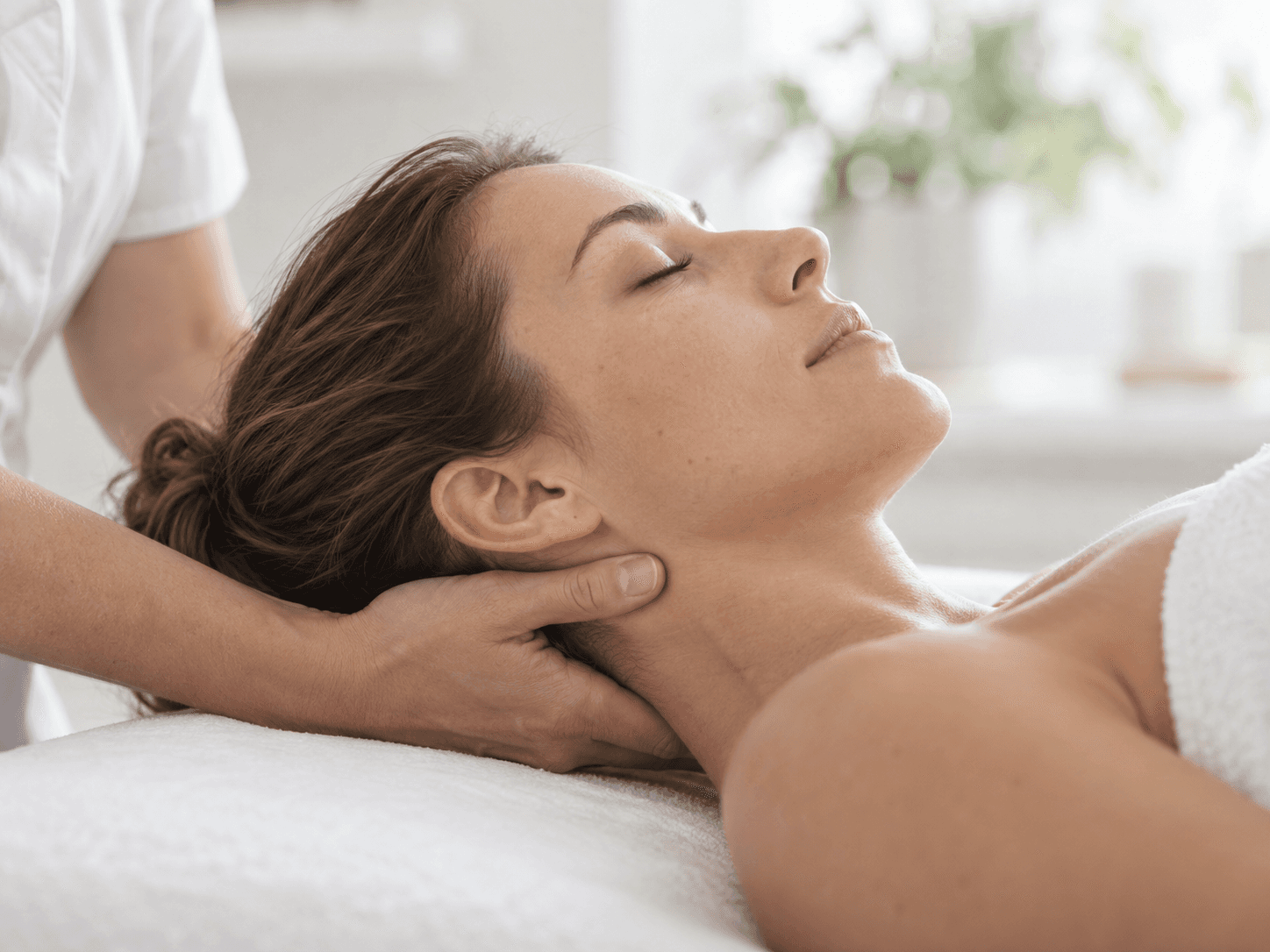 Serene spa treatment