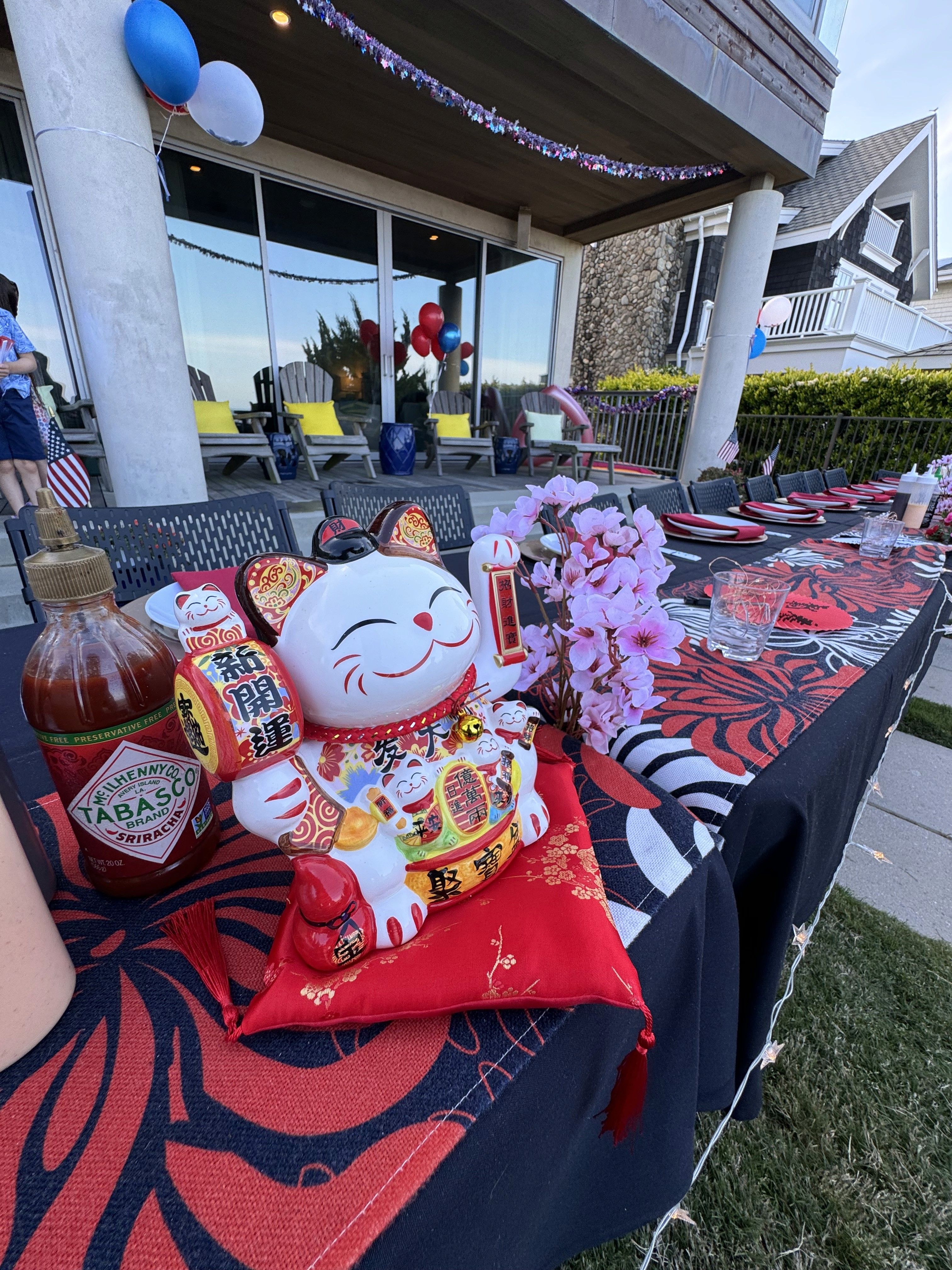 wedding party hibachi catering service
