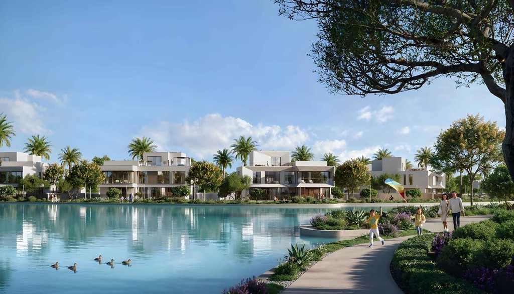 A luxurious villa at  Palace Villas Ostra , showcasing elegant architecture and lush tropical surroundings.