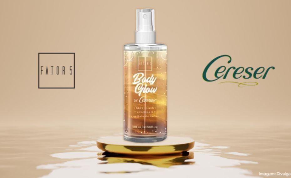 Cereser e Fator 5 lançam body glow com essência de sidra para o Carnaval