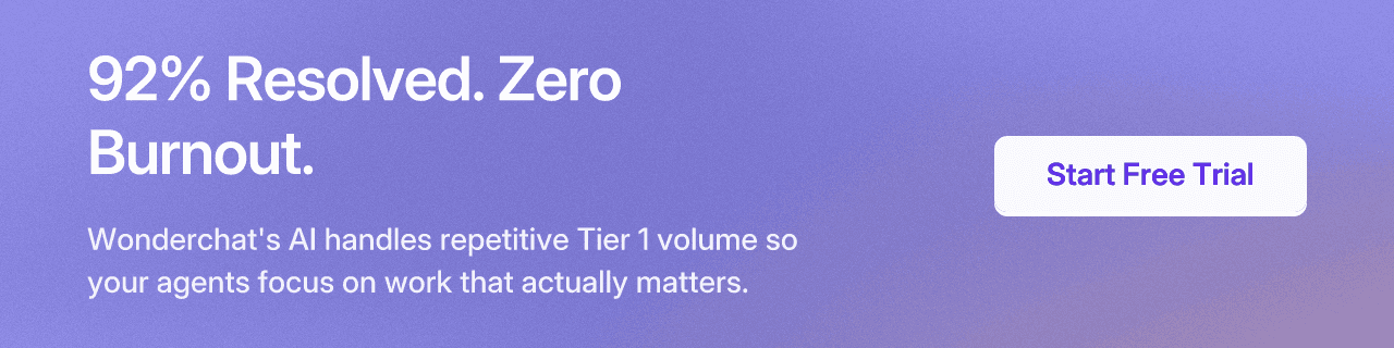 92% Resolved. Zero Burnout.