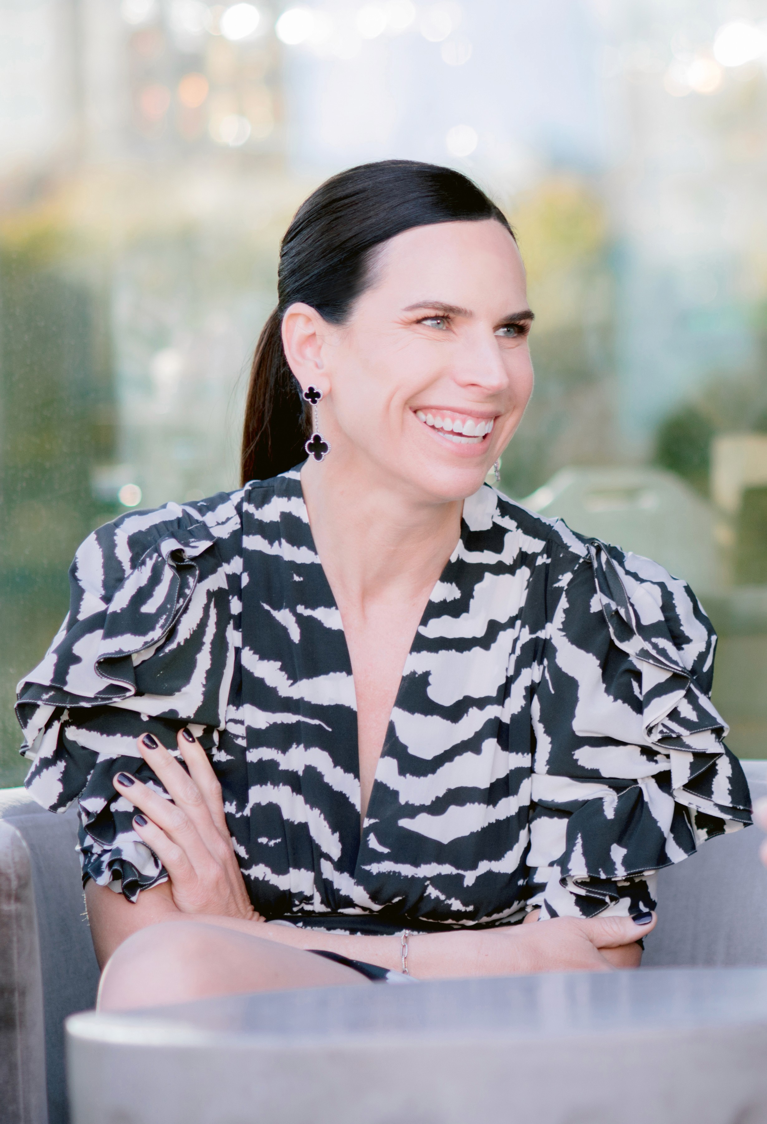 Professional portrait of Dr. Krista Ramonas, MD, founder of LabXMD and leader in longevity medicine