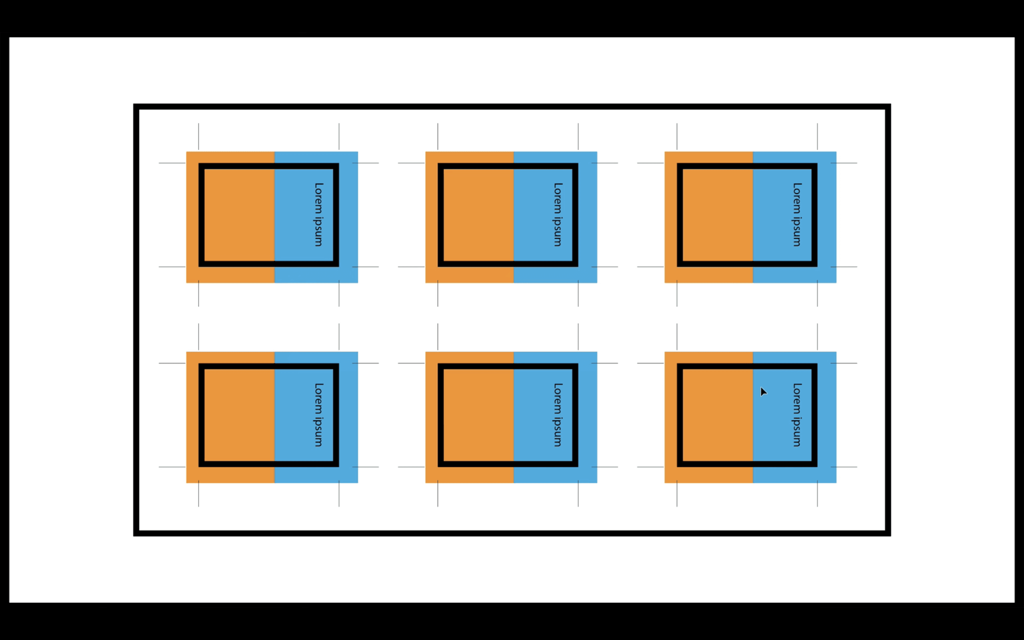 Simple illustration of how a commercial printing press works