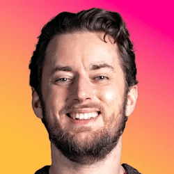 Portrait of Andy, spokesperson with a friendly expression