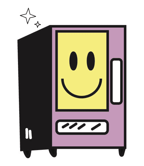 original logo for good things vending, branding in chicago il