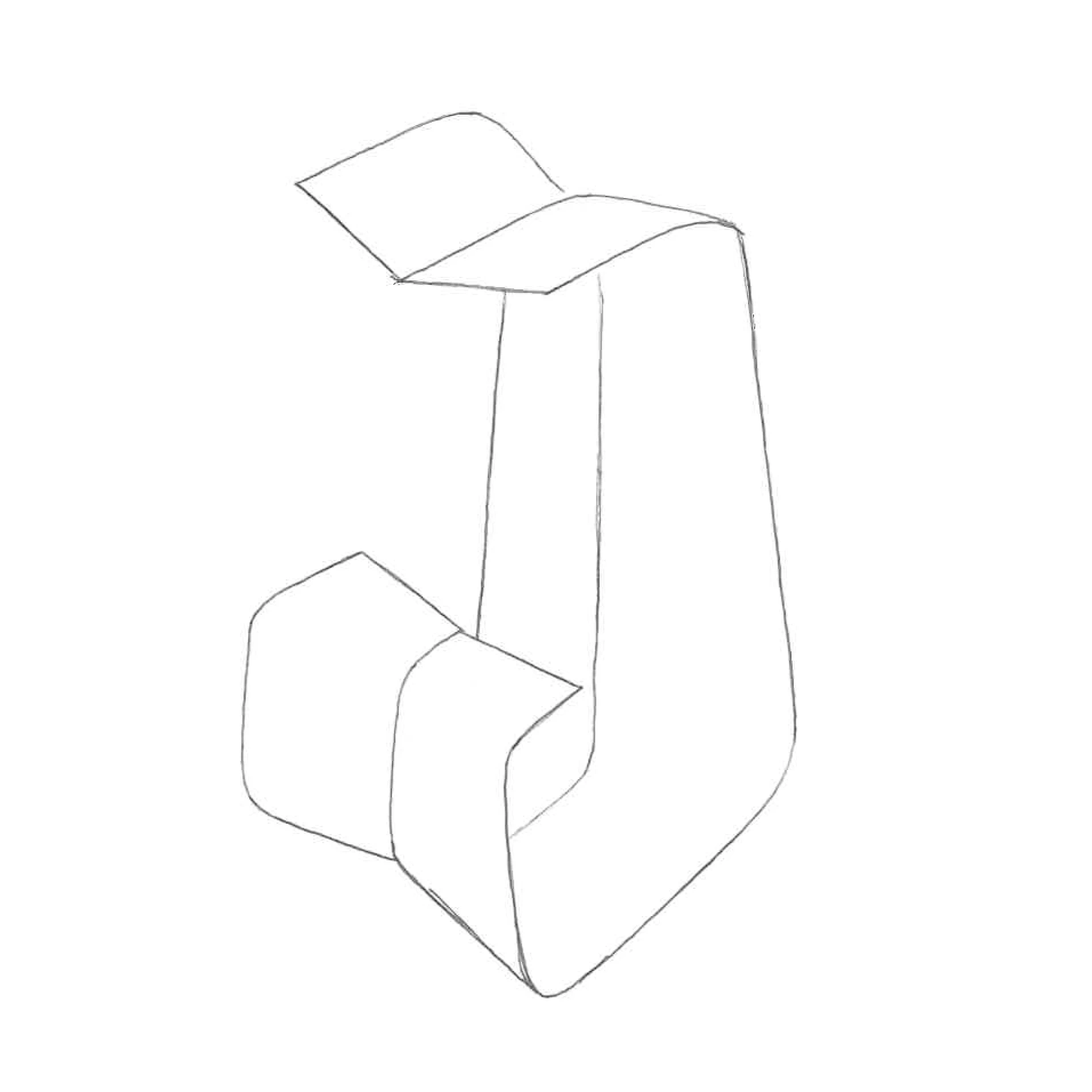 Acris Bar Stool — detail view