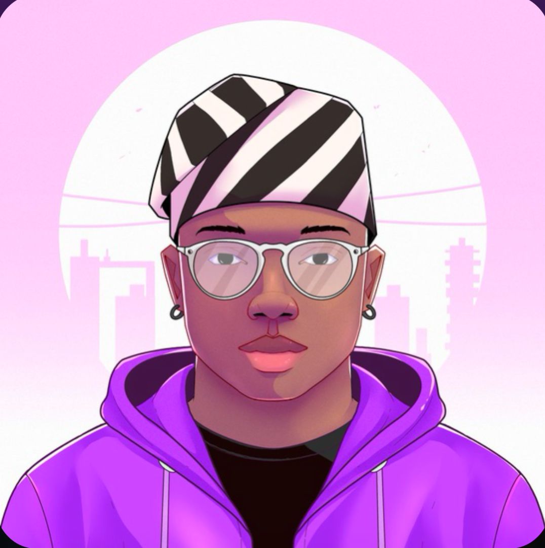 An illustrated image of a person with a traditional cap on