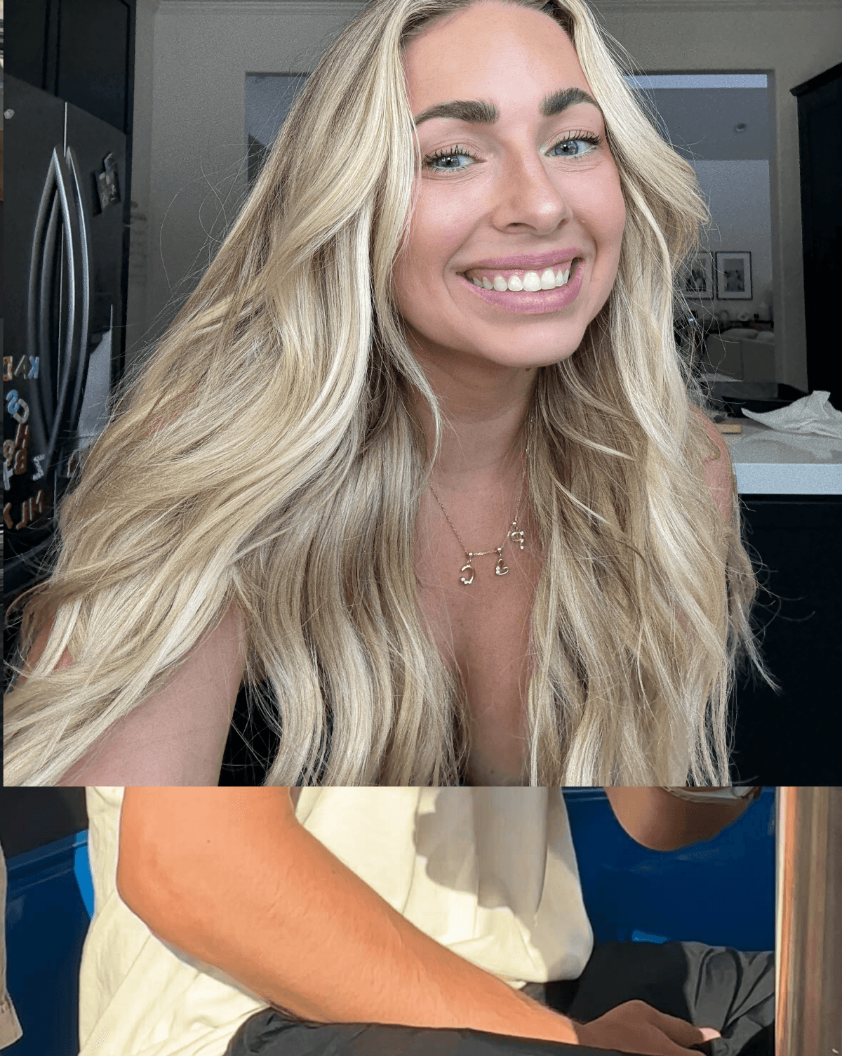 Portrait of Dayle, smiling.