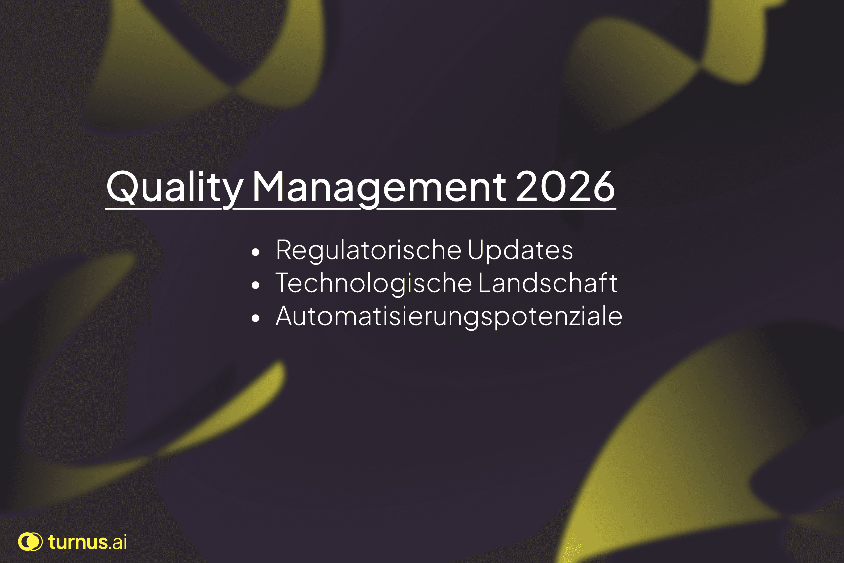 Qualitätsmanagement 2026