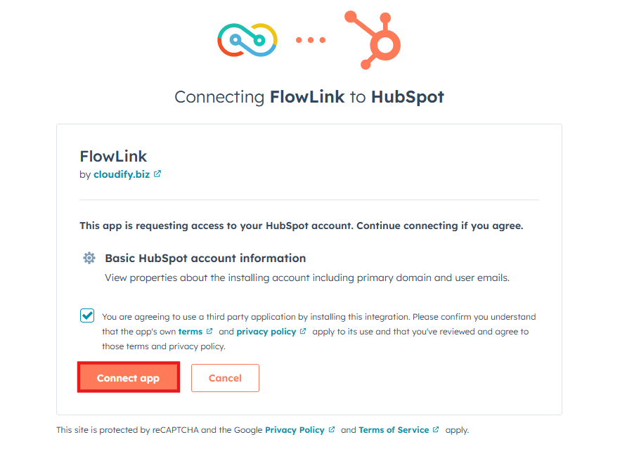 Installing FlowLink