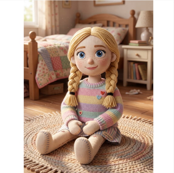 free ai doll generator, Generate a ragdoll-style humanoid doll