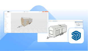 Sketch Up Export in 3D Tiny House Designer software
