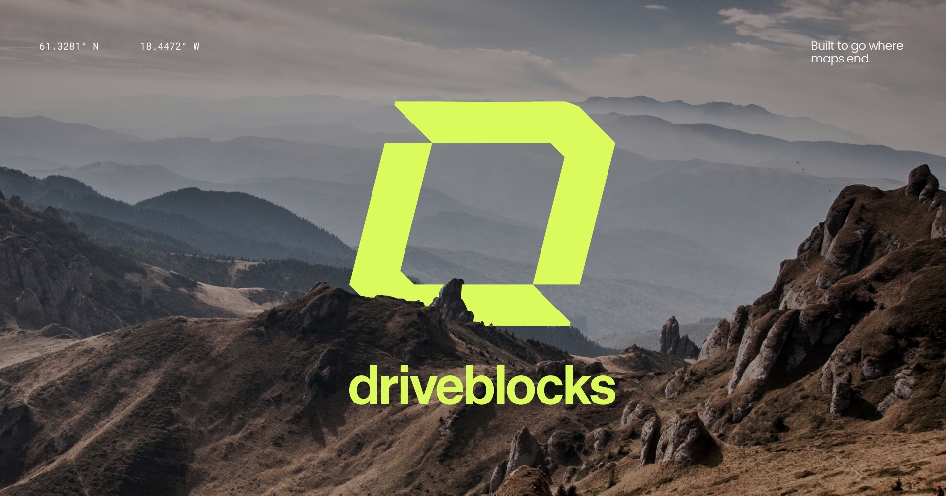 The Physical AI Platform for Industrial Autonomy driveblocks logo