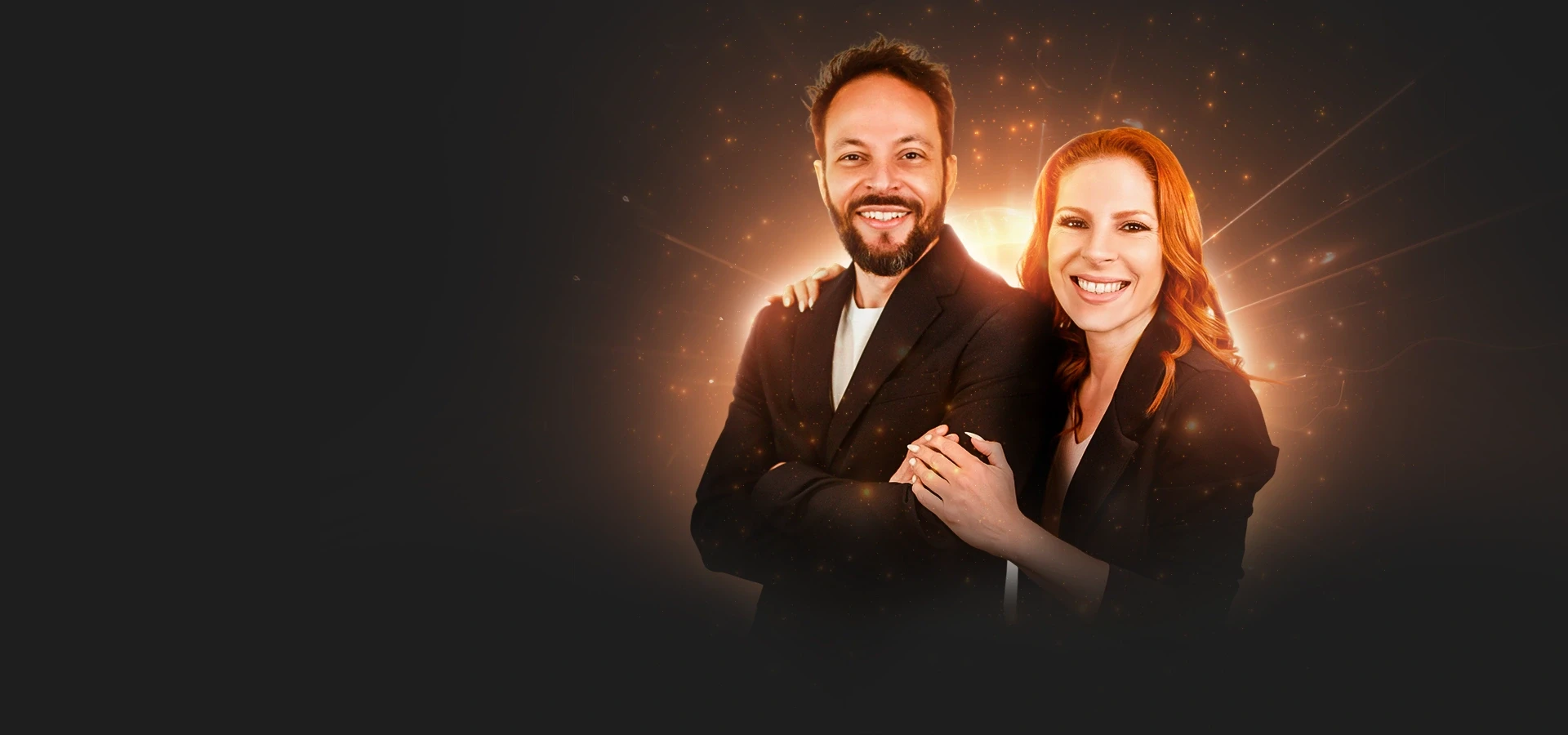 Dynamic picture of a cyclist riding downhill