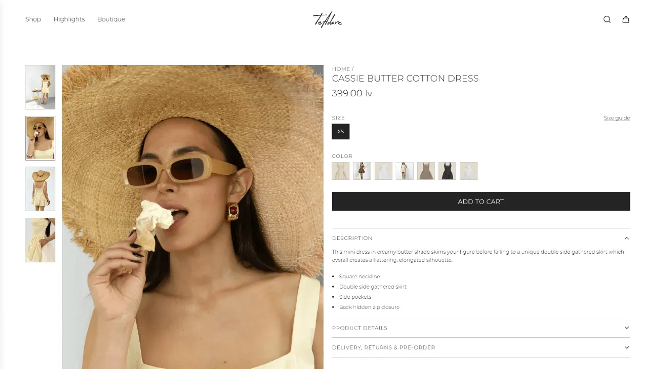 teadore com website