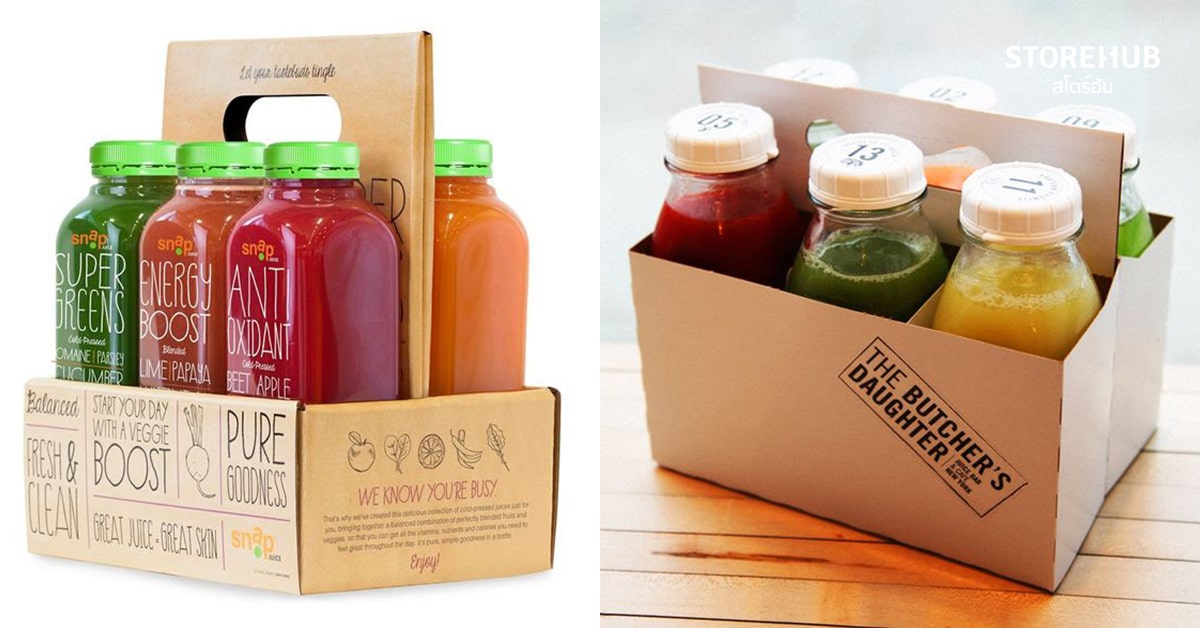 Food Packaging แพ็คเกจจิ้งน้ำผลไม้เพื่อสุขภาพ