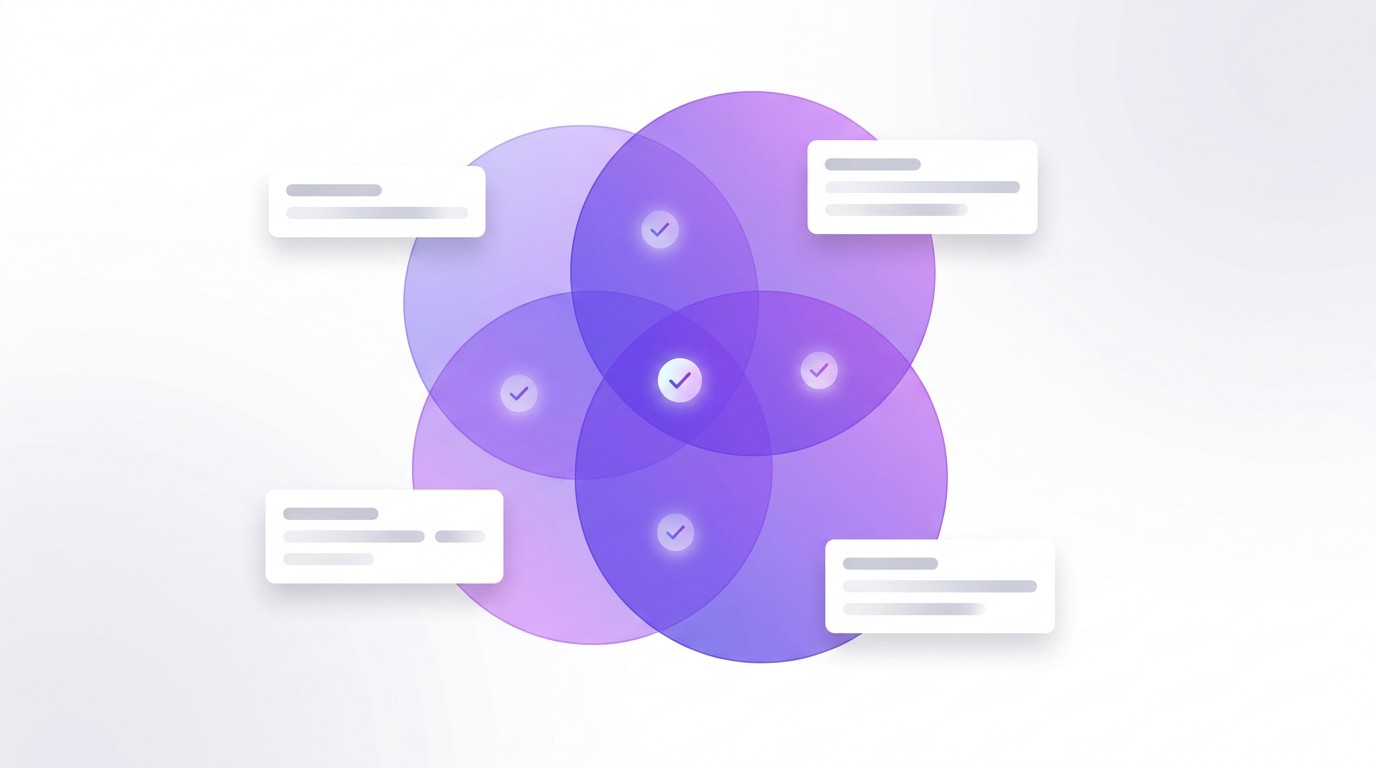 Infographic showing candidate data segmentation using filters