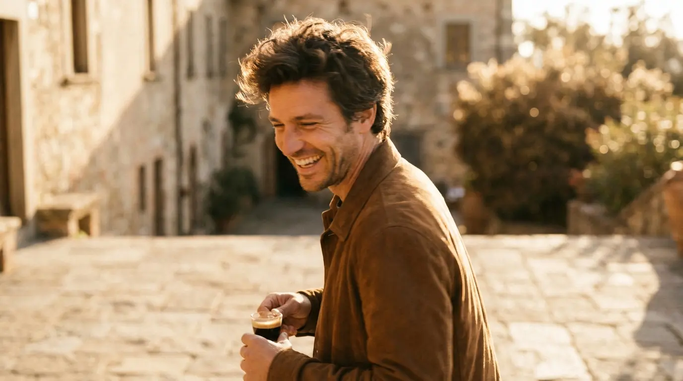 men with healthy scalp