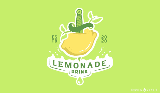 lemon logo template