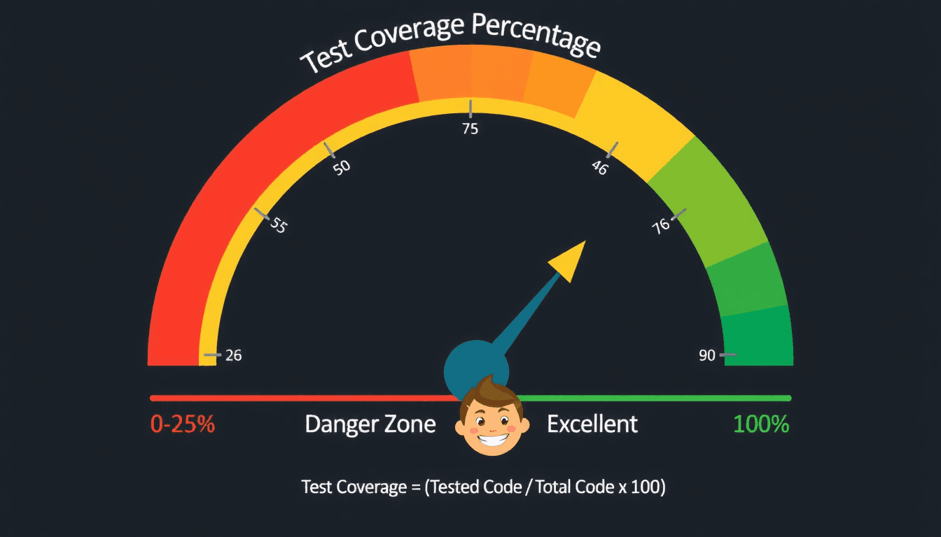 The Test Coverage Percentage Meter