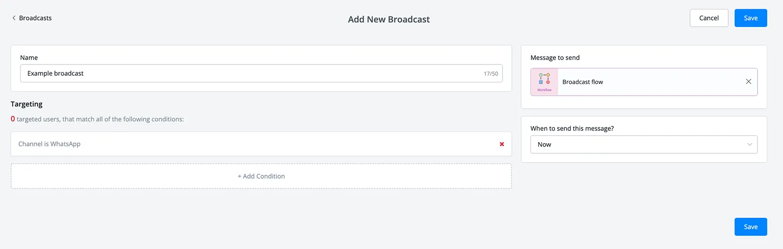 UChat Broadcast