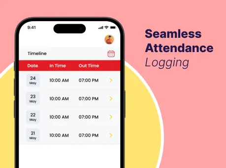 Seamless Attendance Logging