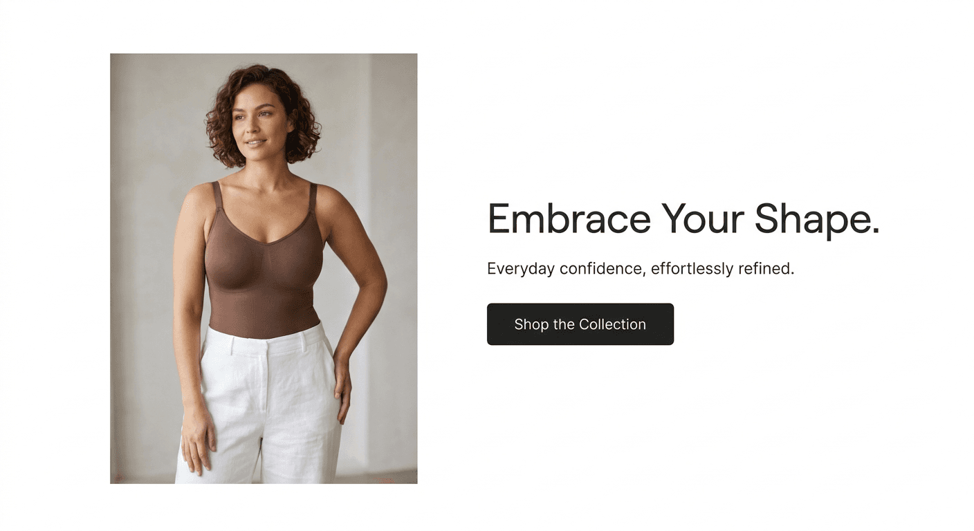 women's shapewear ecommerce brand for sale