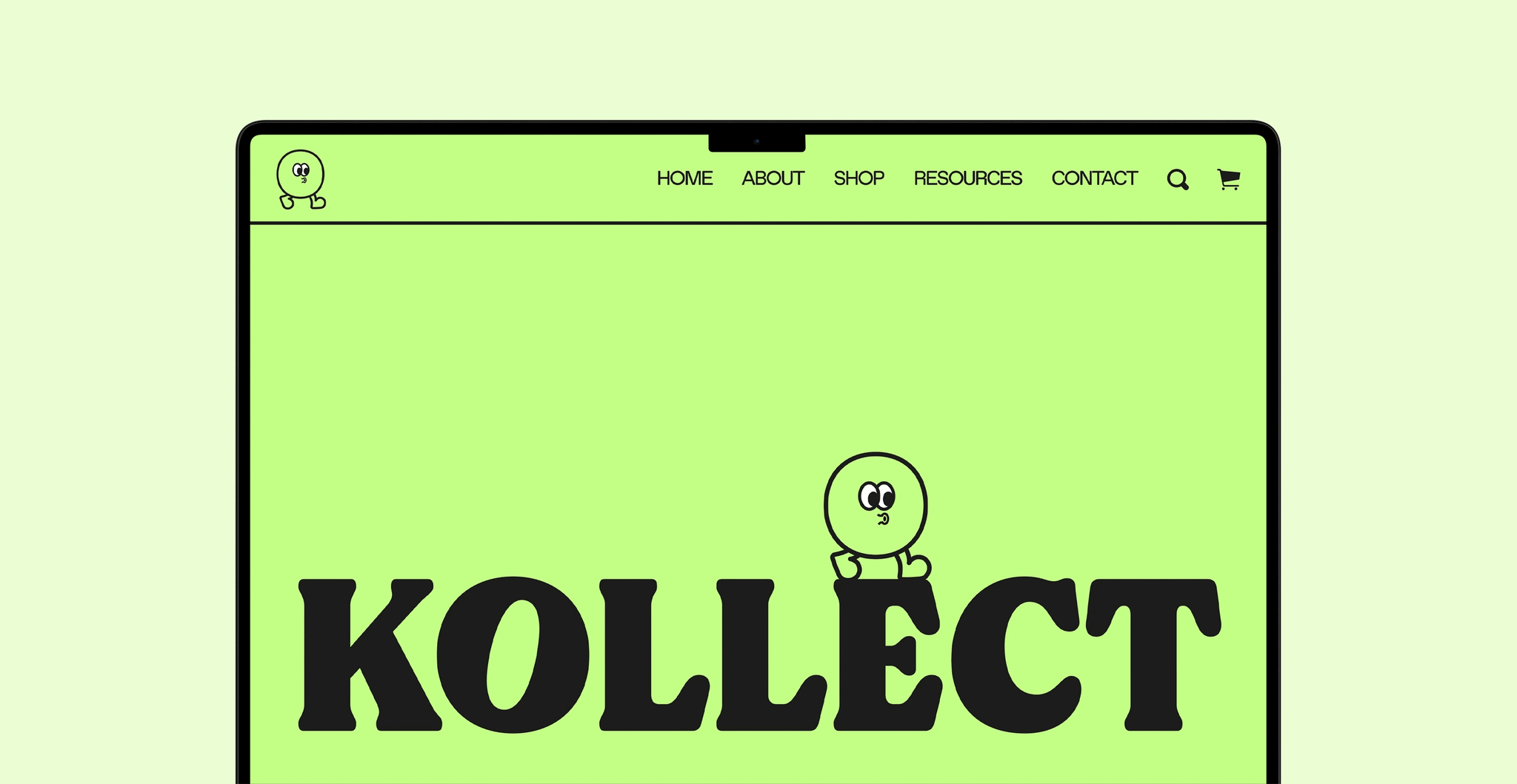 Brand identity and website design for youthful awareness ecommerce brand